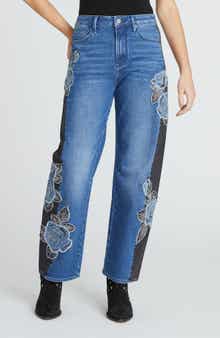 Driftwood Lucy Rose Patchwork Barrel Leg Jeans