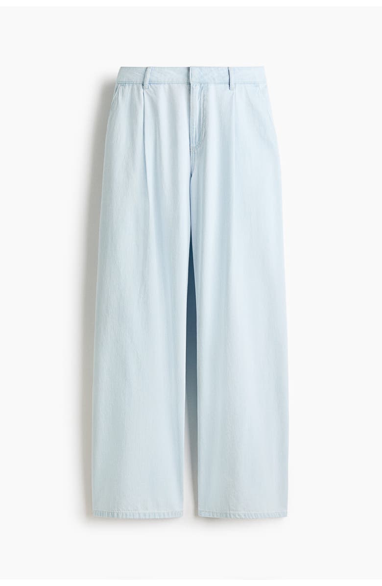 H&M Loose Fit Wide Regular Jeans, Main, color, 