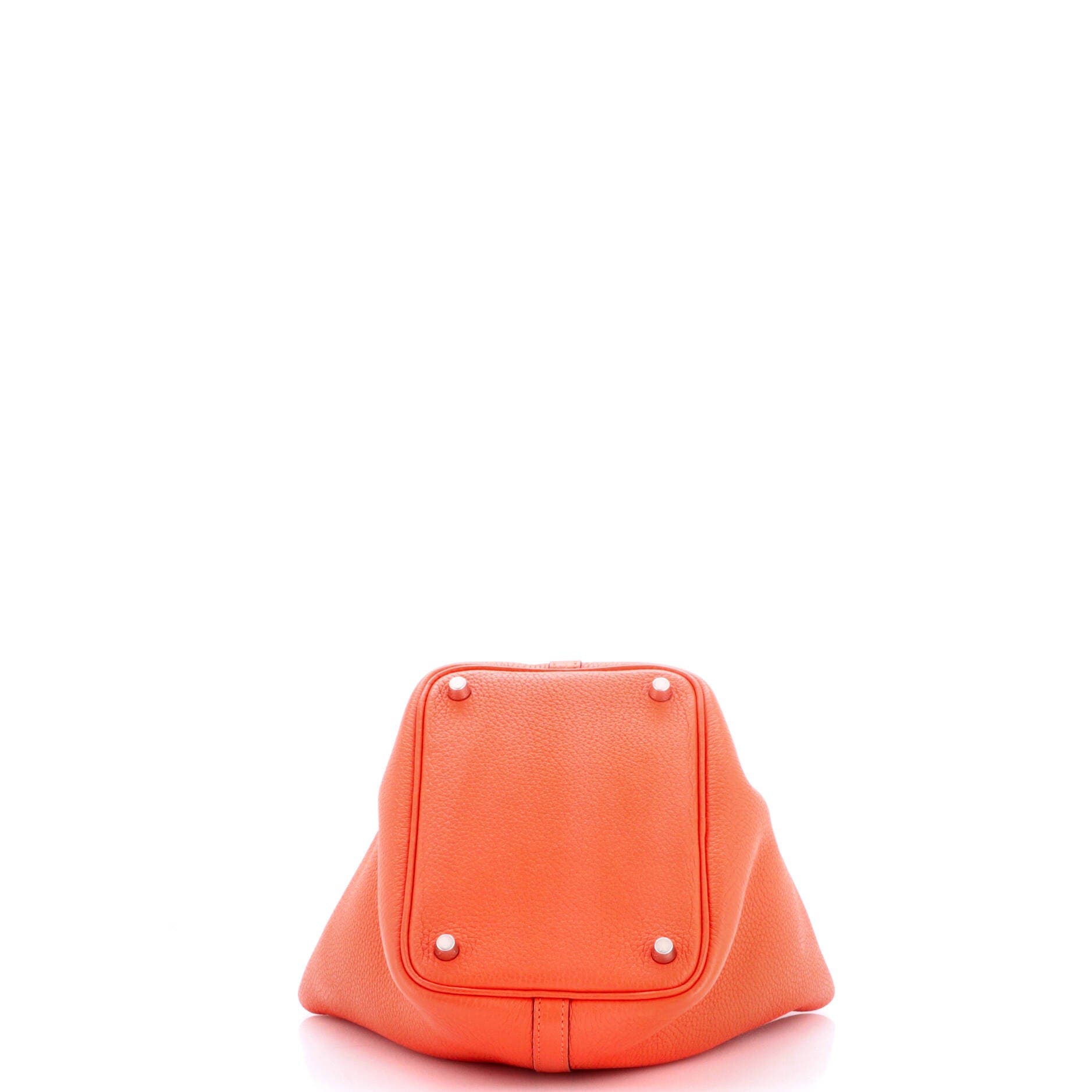 Eclat Picotin Lock Bag Clemence PM, Alternate, color, Orange