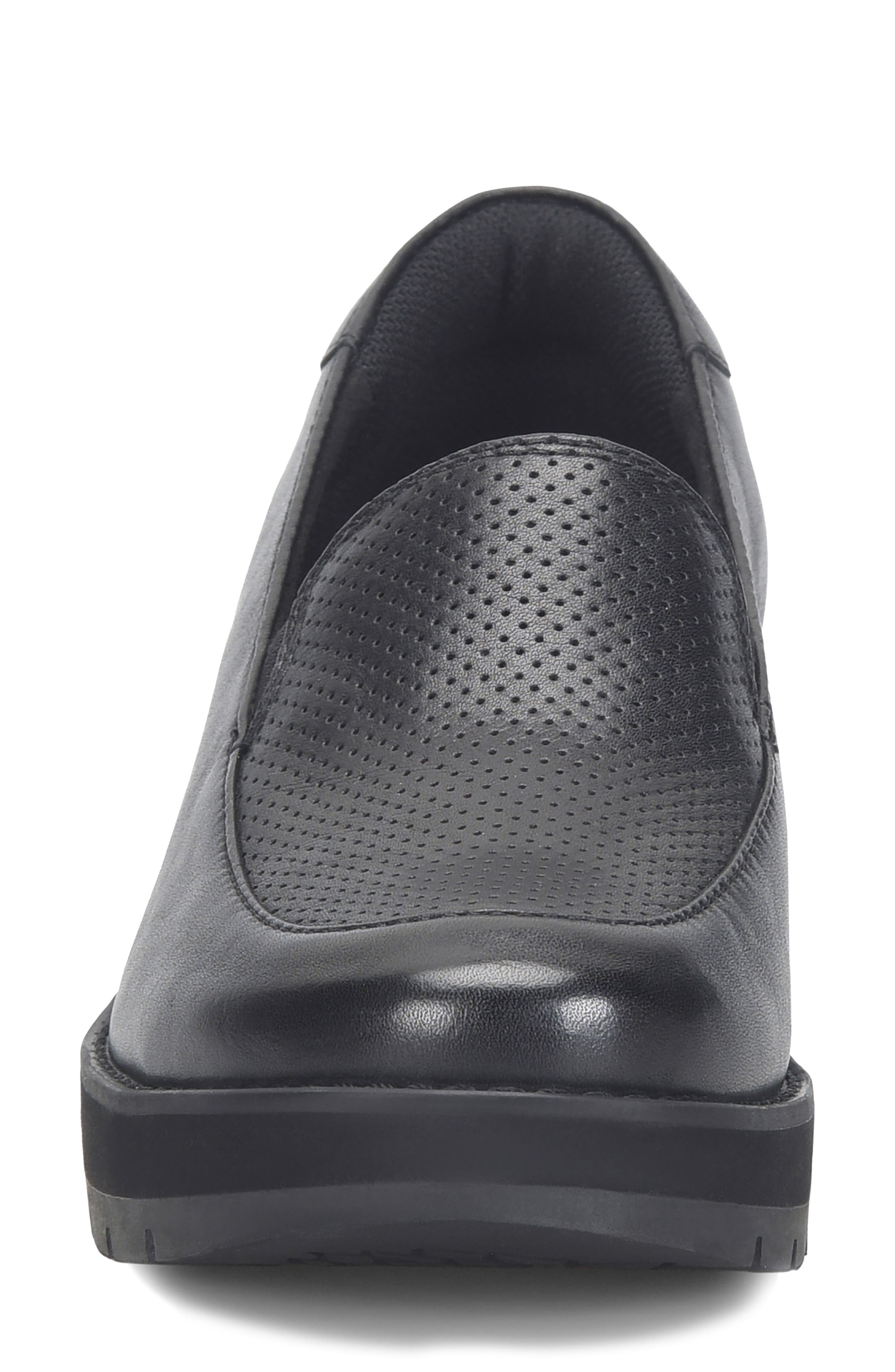 Comfortiva Fabiana Wedge Loafer, Alternate, color, Black