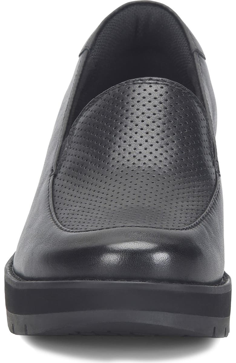 Comfortiva Fabiana Wedge Loafer, Alternate, color, Black