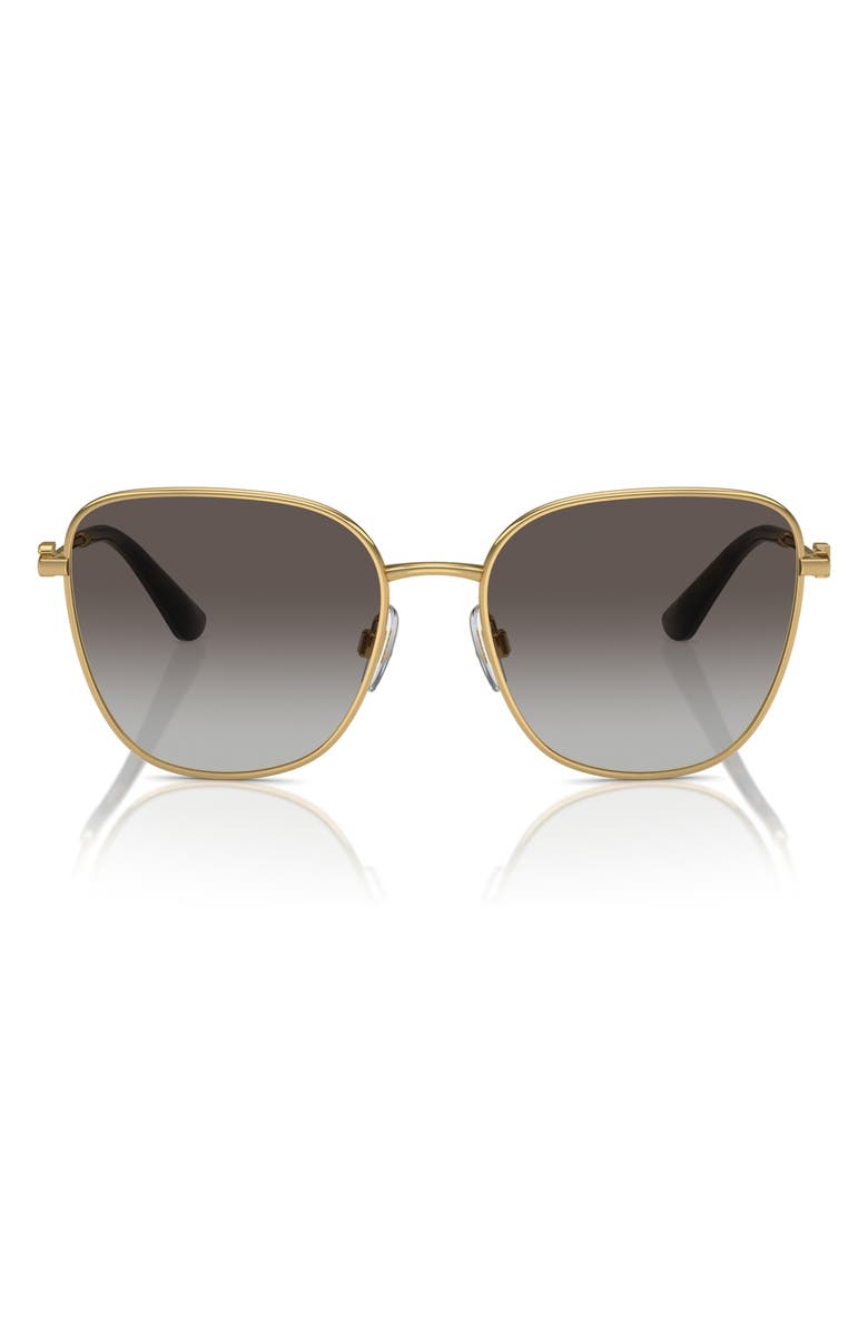 Dolce&Gabbana 56mm Gradient Butterfly Sunglasses, Main, color, 