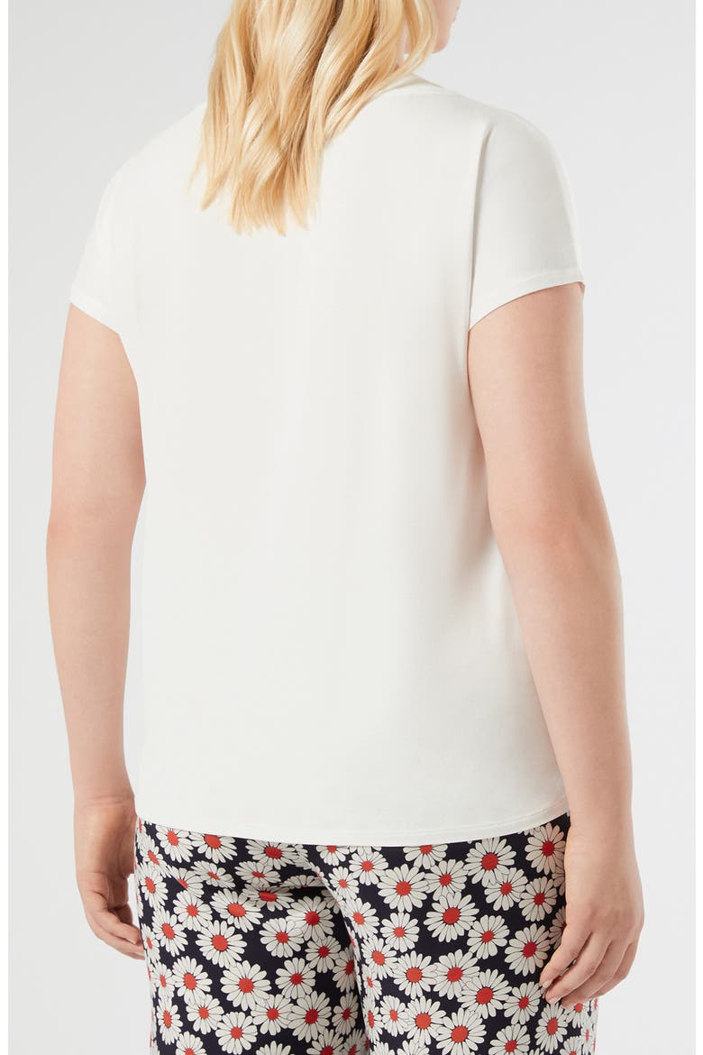 Mrs. Lirica Mixed Media T-Shirt, Alternate, color, IVORY