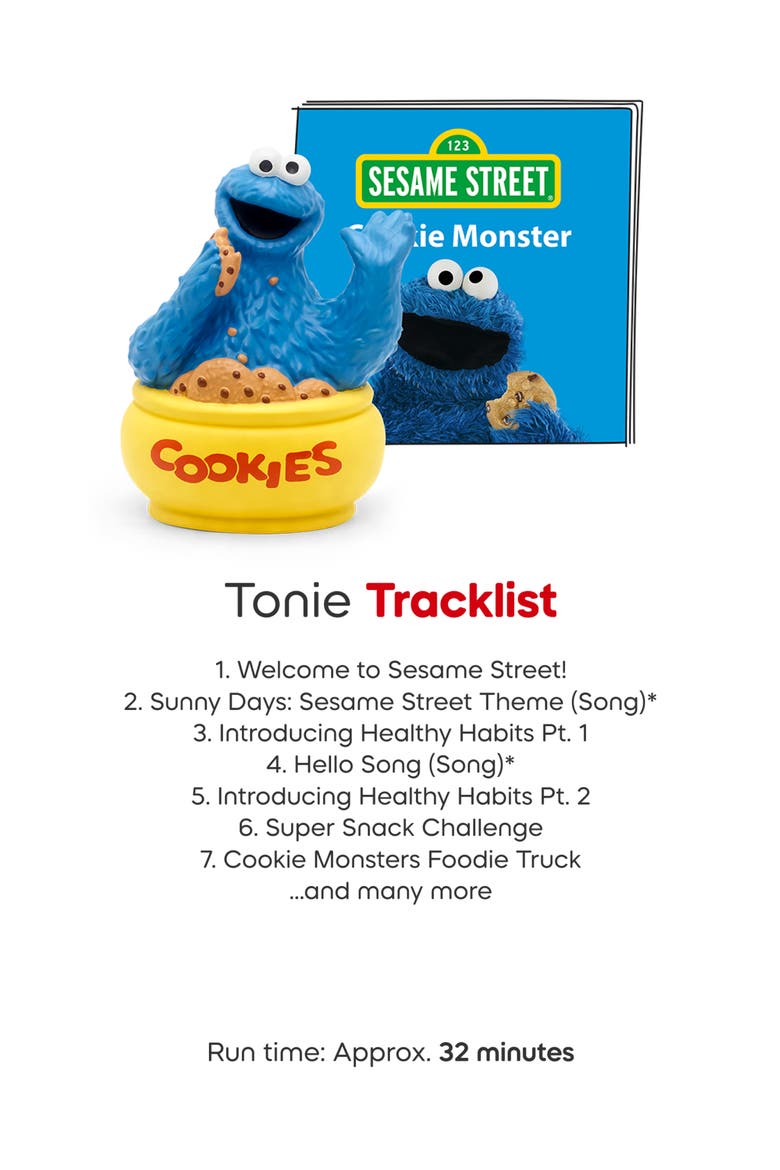 Toniebox 2 Sesame Street Bundle—English, Alternate, color, SKY BLUE
