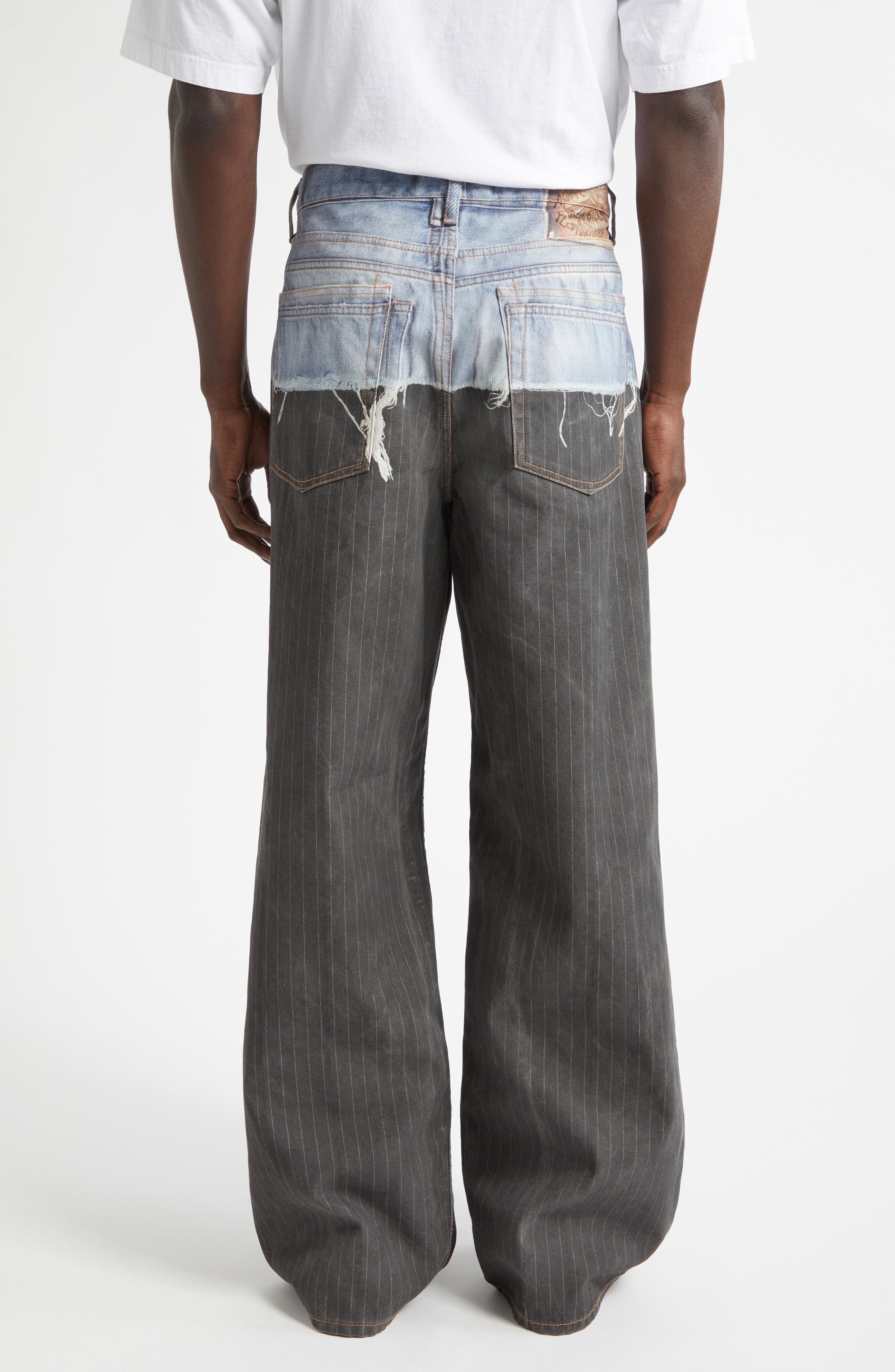 1981 Loose Fit Trompe l'Oeil Pinstripe Jeans (Men) | Nordstrom