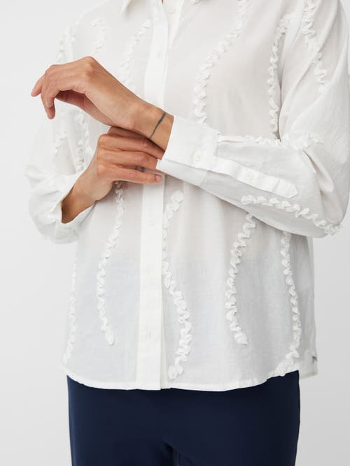 Masai Copenhagen Maimma 100% Cotton Long Sleeve Shirt In White