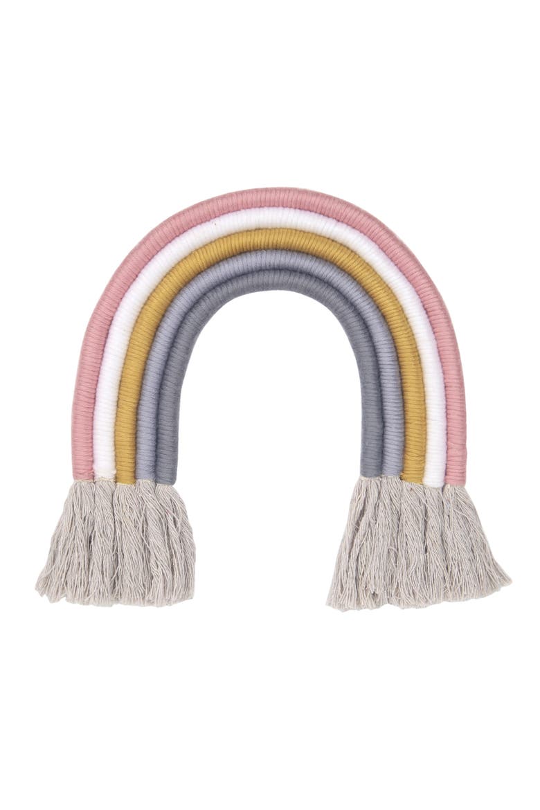 Signature Rainbow Yarn Wall Hanging/Wall Decor, Main, color, Multicolor