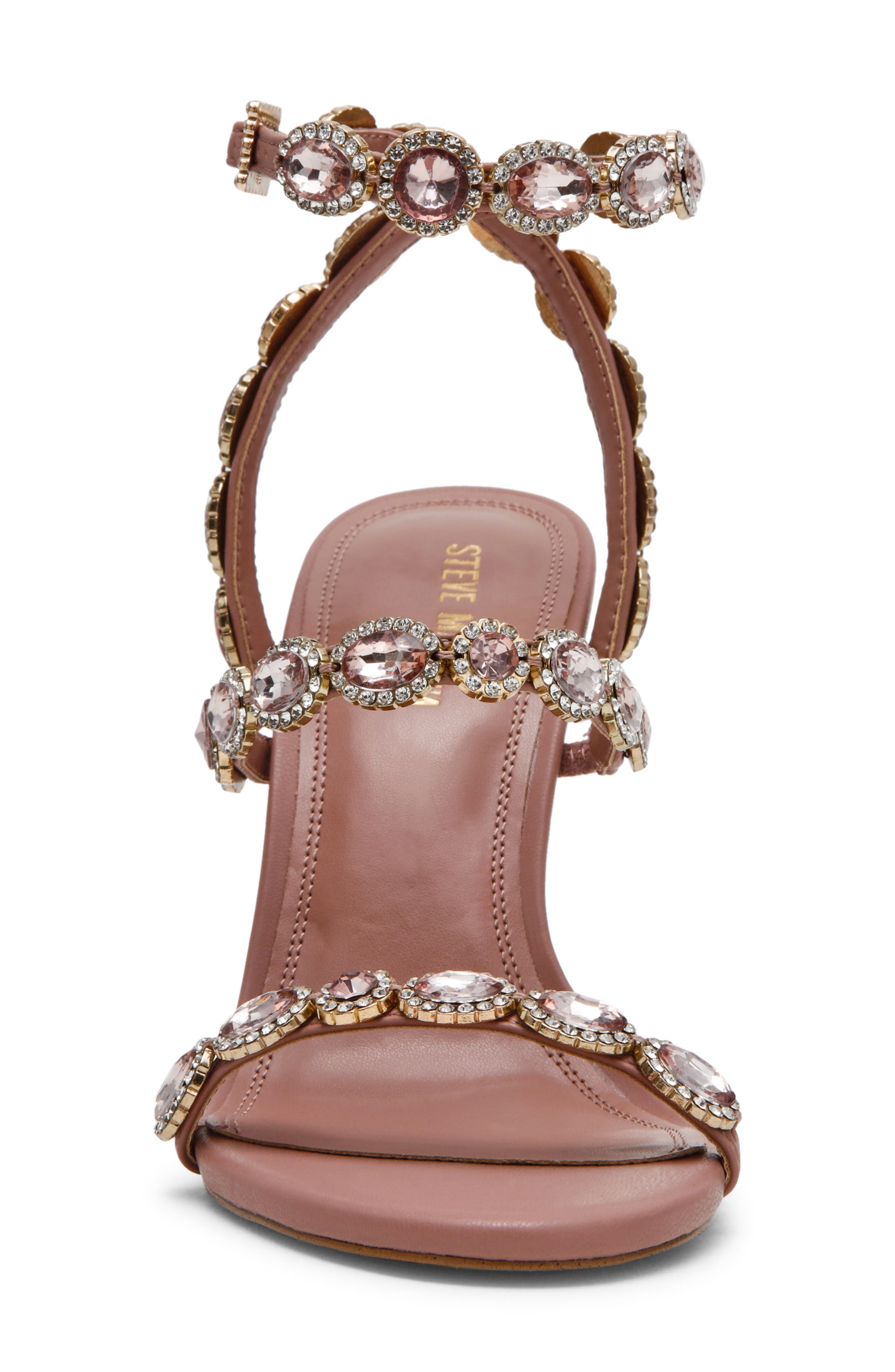 Steve Madden Tamala Ankle Strap Sandal, Alternate, color, Blush