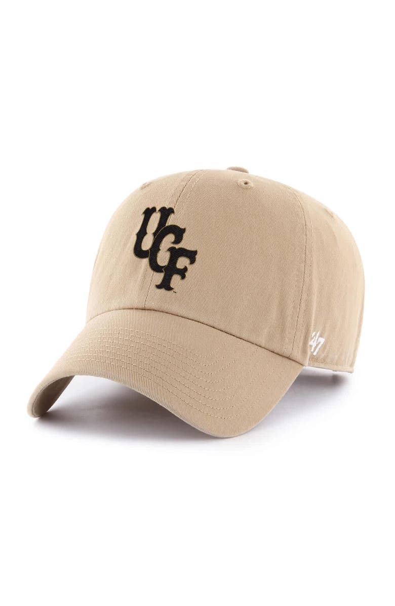 '47 Men's '47 Khaki UCF Knights Vault Clean Up Adjustable Hat, Main, color, 