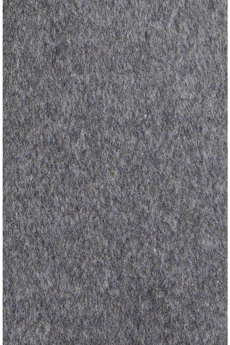 Wool Blend Notch Collar Coat, Alternate, color, GREY
