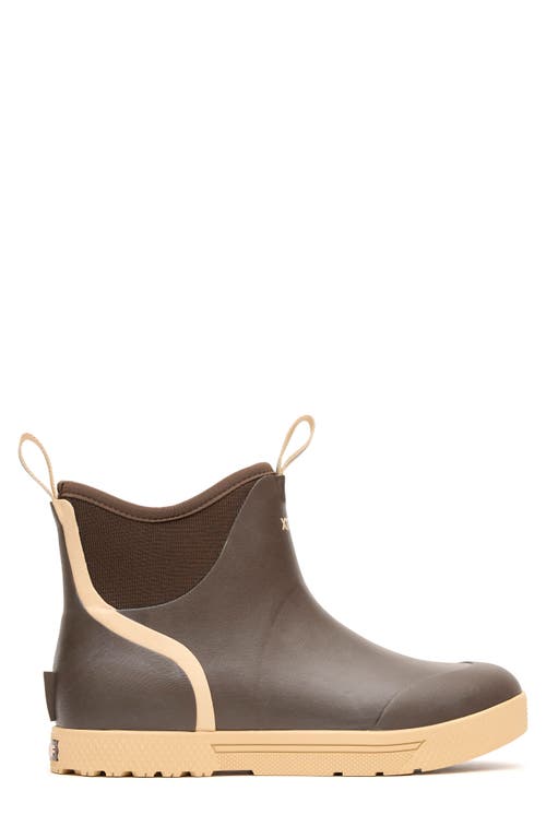 Xtratuf Wheelhouse Waterproof Ankle Deck Boot In Brown