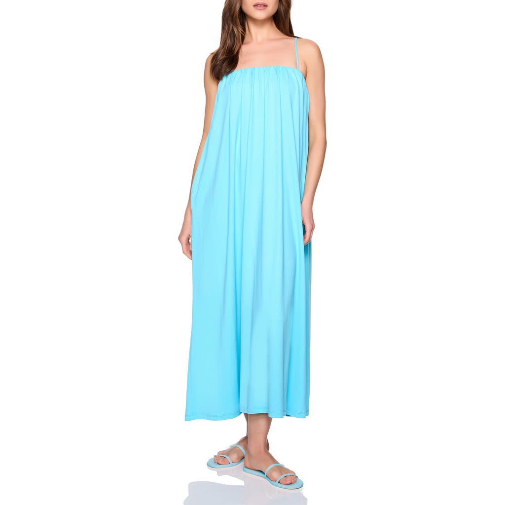 Susana Monaco Spaghetti Strap Jersey Maxi Dress