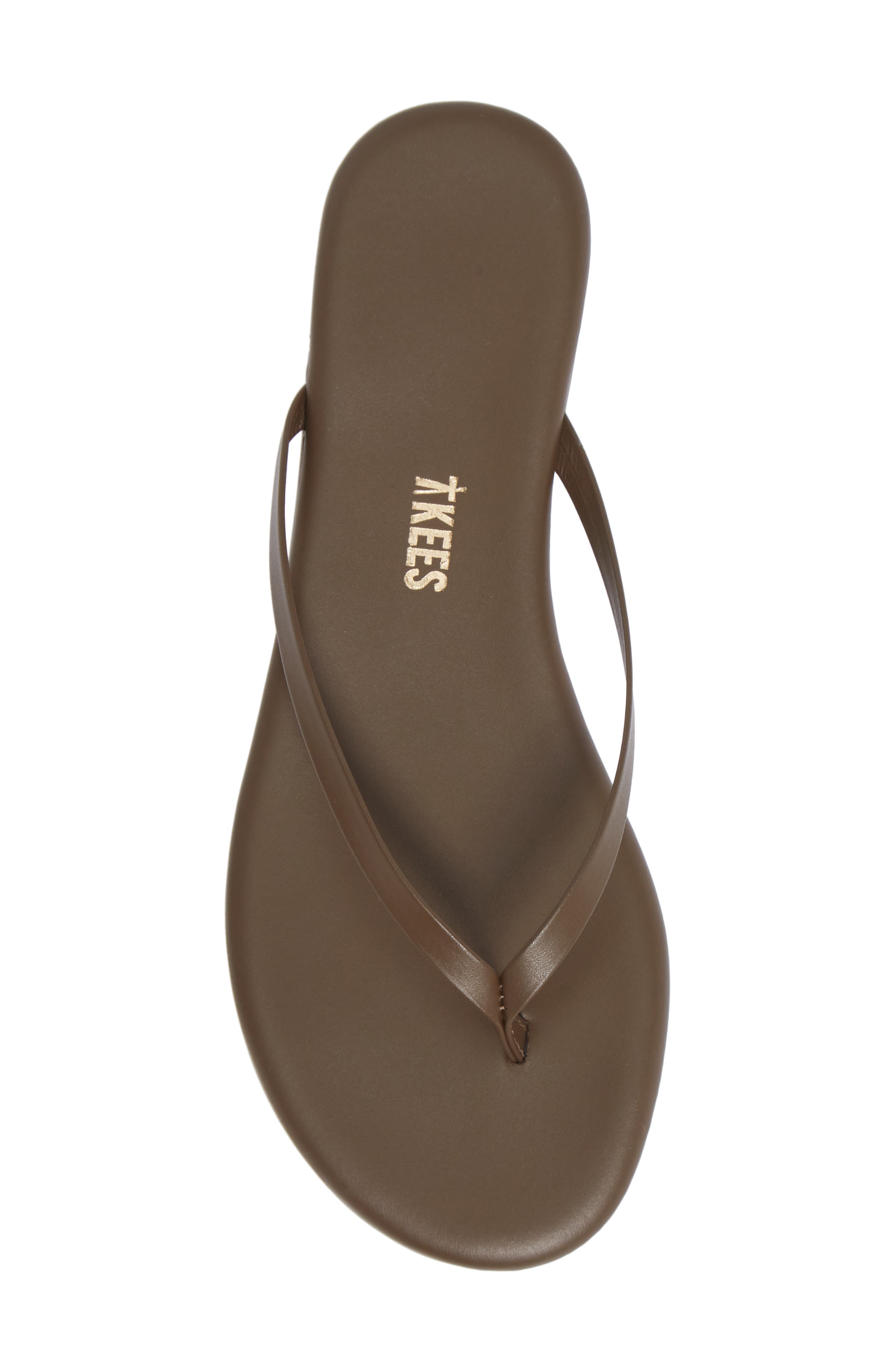 'Liners' Flip Flop, Alternate, color, COFFEE