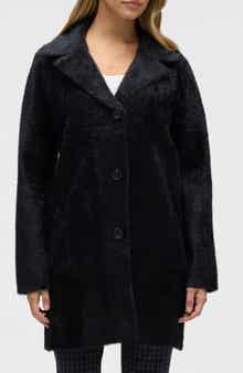 NVLT Eyelash Longline Sweater Coat