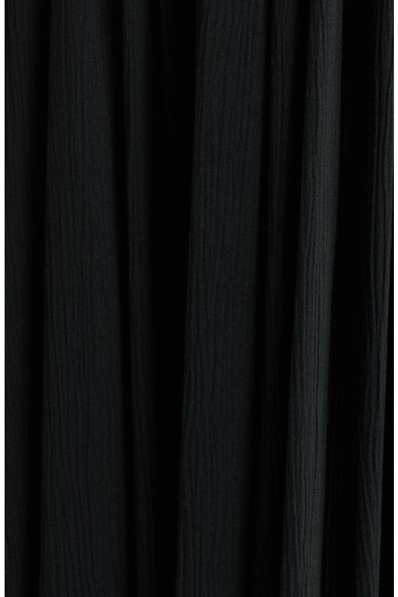 Plunge Tie Belt Maxi Cover-Up Dress, Alternate, color, WHITE