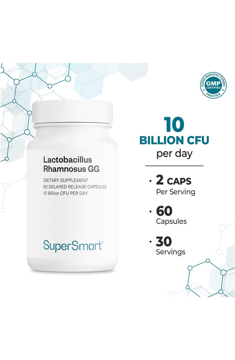 SuperSmart Lactobacillus Rhamnosus GG, Alternate, color, NO COLOR