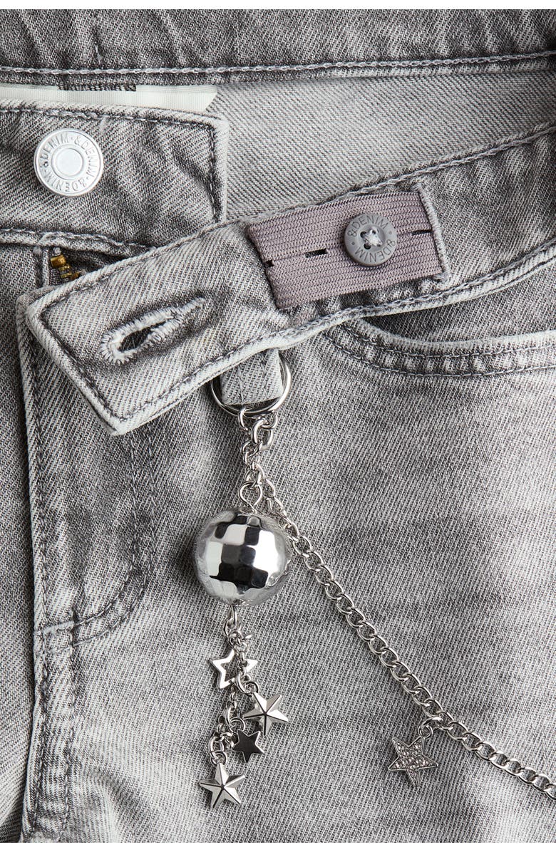H&M Baggy Fit Bootcut Leg Jeans, Alternate, color, Light Gray