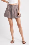 Topshop Poplin Miniskirt