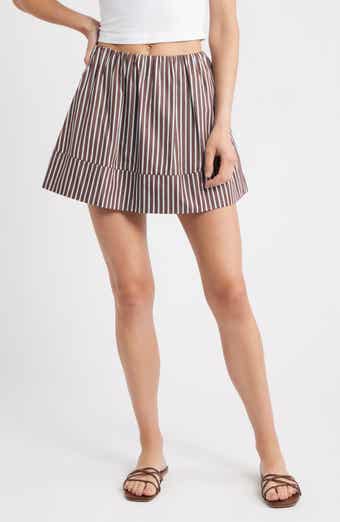 Topshop Poplin Miniskirt