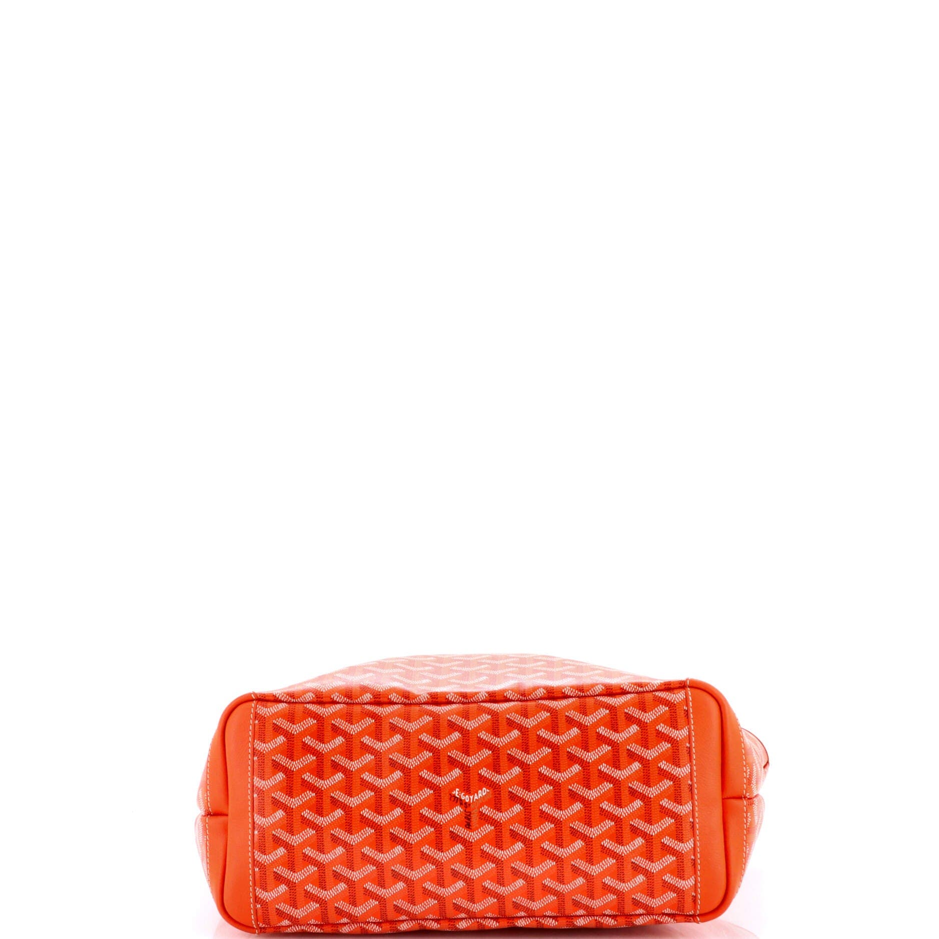 Pre-Owned Goyard Artois Tote Coated Canvas PM, Alternate, color, Orange