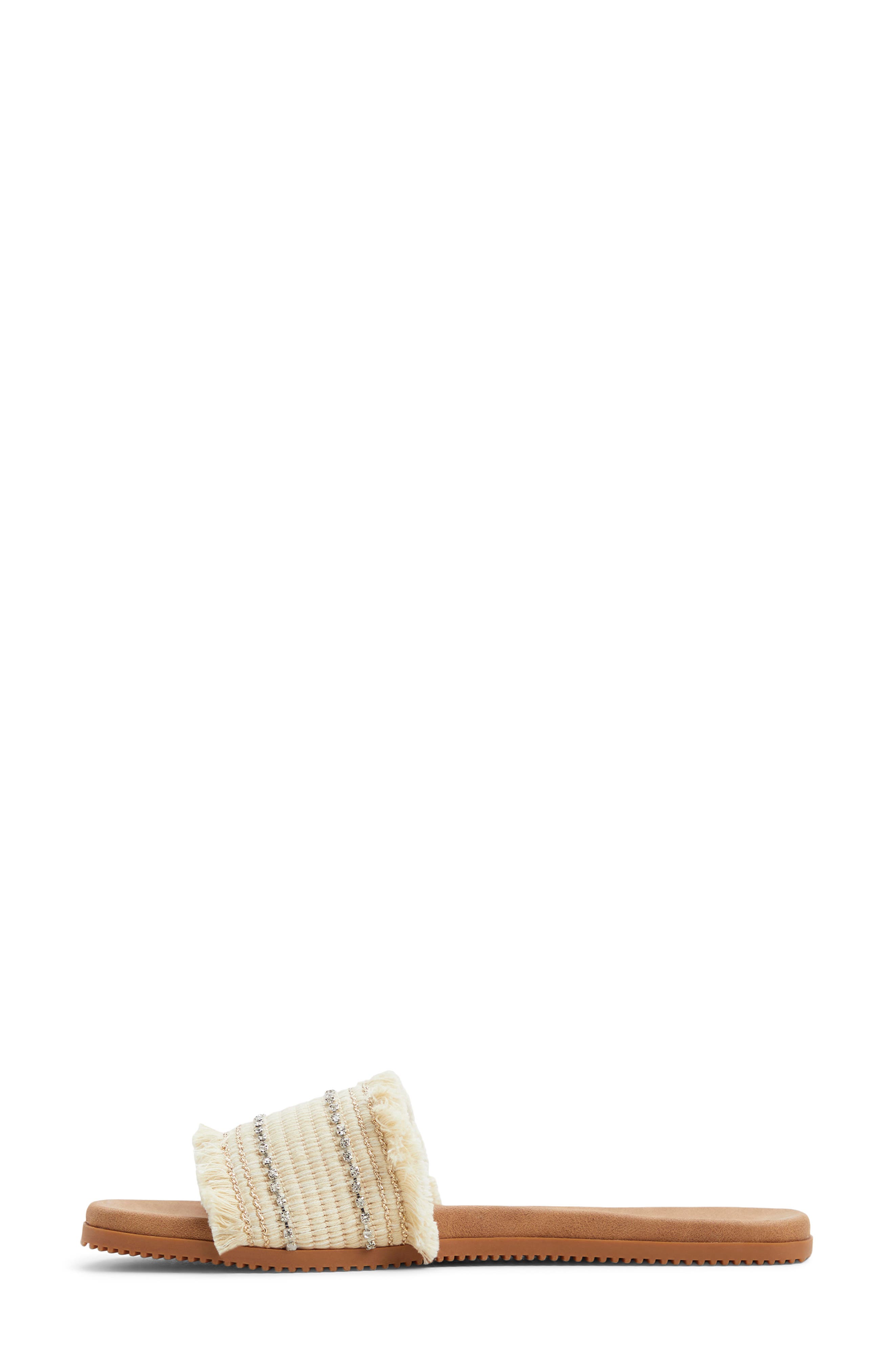 Roxy Positano Slide Sandal, Alternate, color, Natural