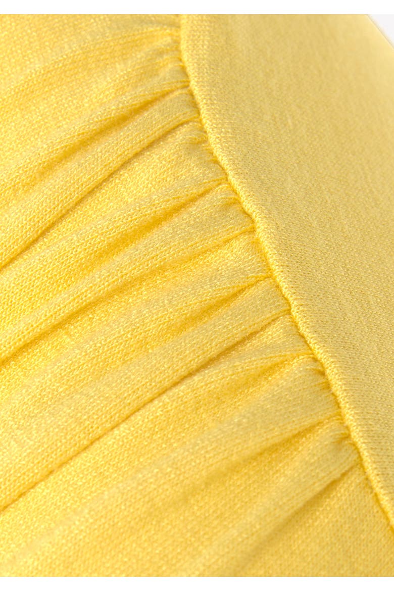 Wrap Look Top, Alternate, color, Yellow