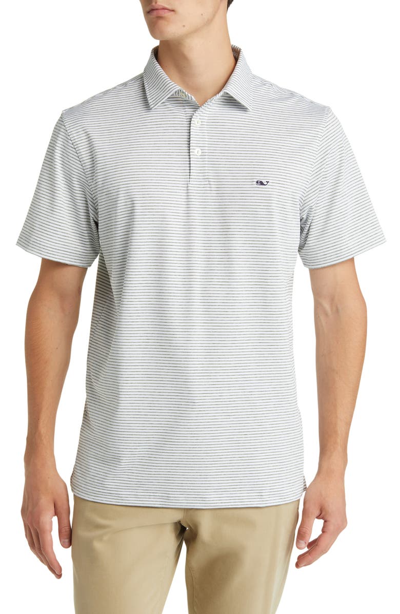 vineyard vines Bradley Stripe Sankaty Performance Polo, Main, color, 