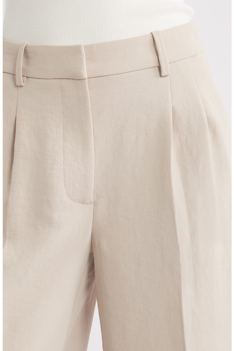 The Curator Crepe Culottes, Alternate, color, GREY FEATHER