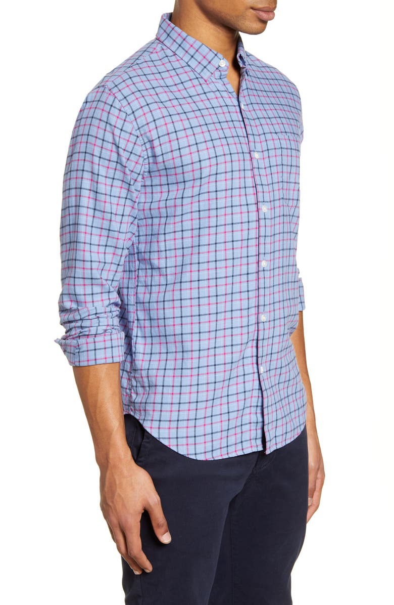 Bonobos Slim Fit Plaid Flannel Button-Up Shirt, Alternate, color, 