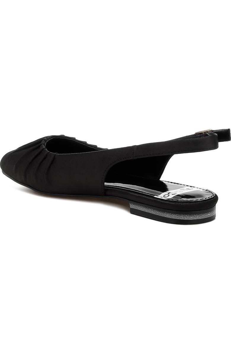 Rag & Co Cheeni Satin Slingback Flat, Alternate, color,