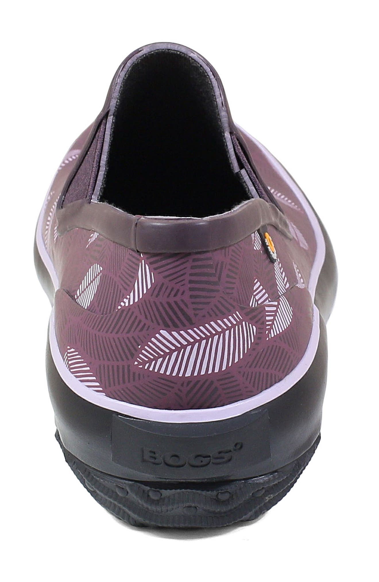 Patch Waterproof Slip-On Sneaker, Alternate, color, RAISIN