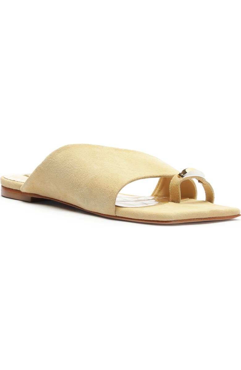 Schutz Jodie Slide Sandal, Main, color, Natural Nibs