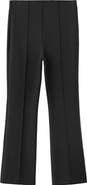 MANGO Seamed Straight Leg Crop Pants