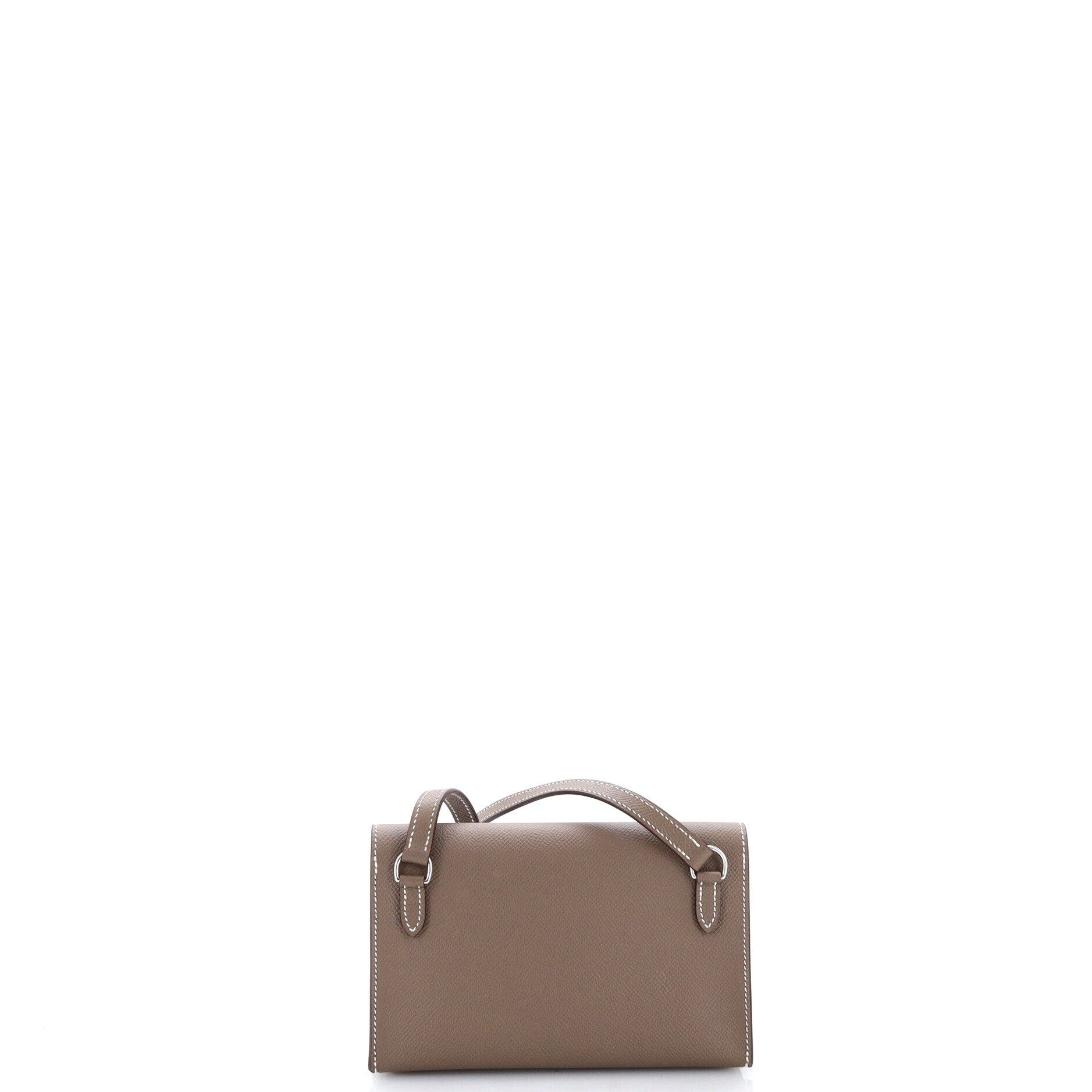 Hermesnap Wallet Bag Epsom, Alternate, color, Grey
