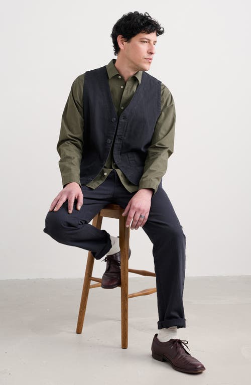 Seasalt Cornwall Turnstone Check Organic Cotton Button-up Shirt In Green