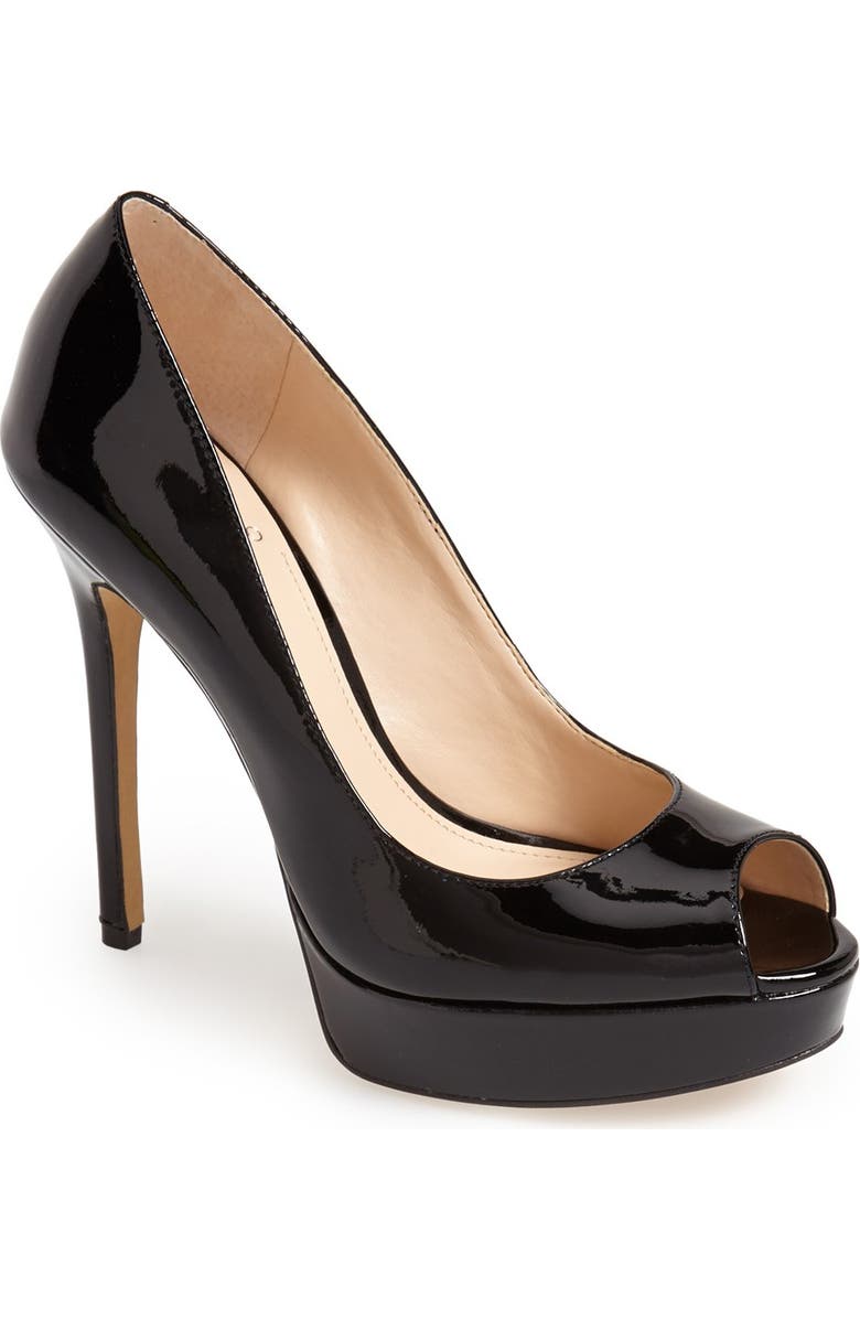 Vince Camuto 'Lorim' Peep Toe Platform Pump, Main, color,