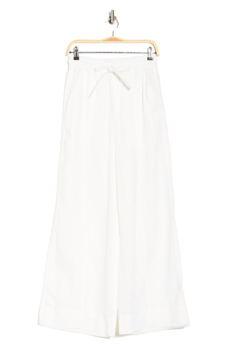 A.L.C. Holden Linen Pants, Alternate, color, Cream