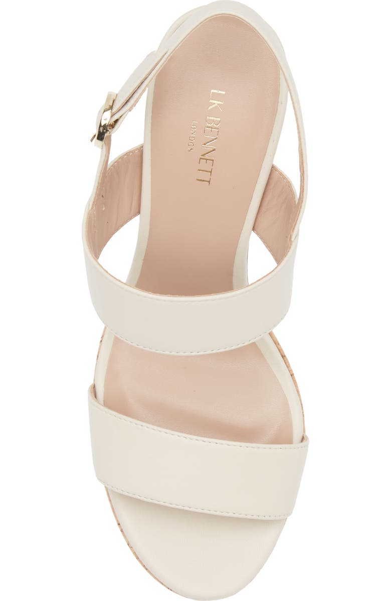 LK Bennett Misty Slingback Platform Sandal, Alternate, color,