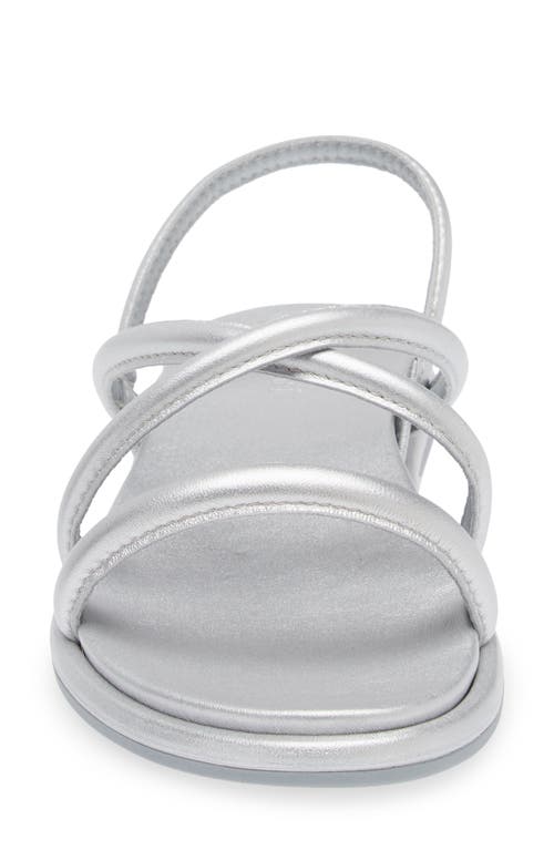 Olukai Tiare Slingback Sandal In Silver