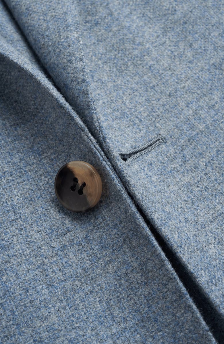 Suitsupply Havana Slim Fit Heathered Wool Sport Coat, Alternate, color, 