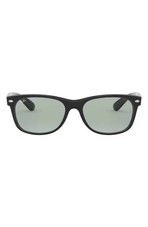 New Wayfarer 55mm Rectangular Sunglasses