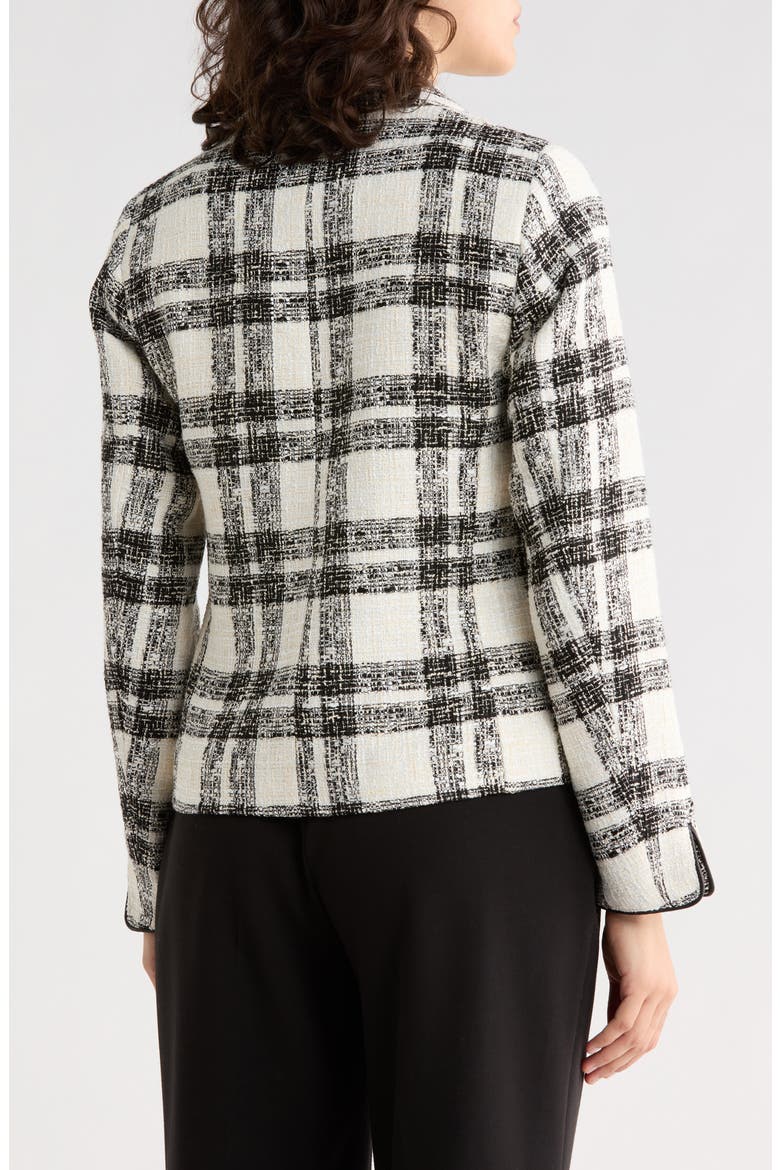 Clarisse Double Breasted Tweed Jacket, Alternate, color, MUL-BLACK/ CREAM