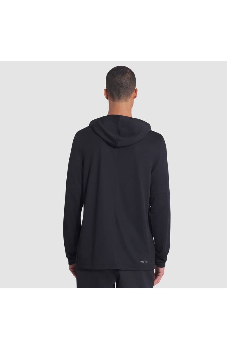 Nike Men's Nike Black San Francisco 49ers 2025 Rivalries Collection Sideline Dri-FIT Long Sleeve Hoodie T-Shirt, Alternate, color, Black