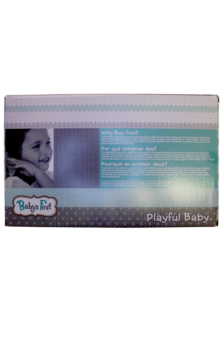 Baby's First Baby Doll With Bath Time Accessories, Alternate, color, Multicolored