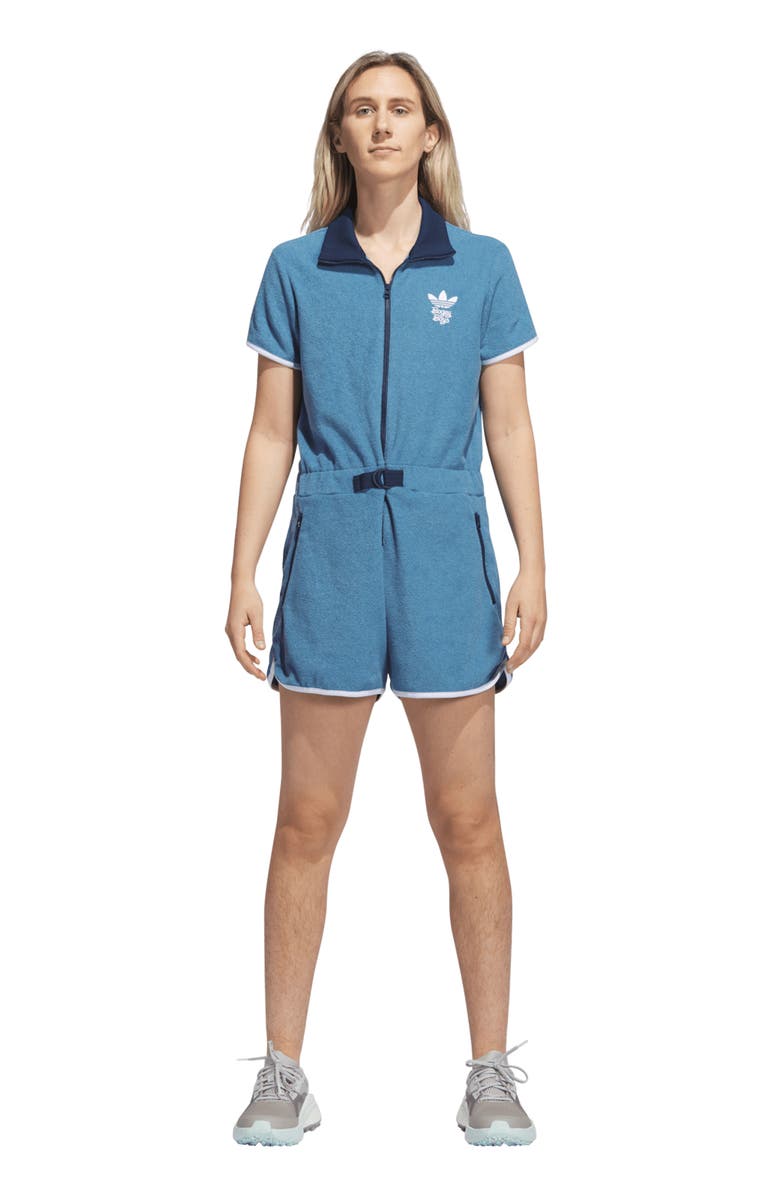 adidas Golf x Bogey Boys Short Sleeve Romper, Alternate, color, 