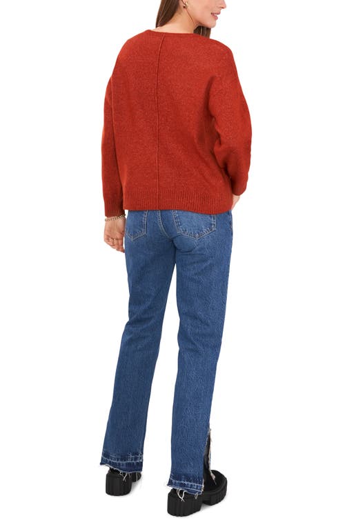 Vince Camuto Cozy Seam Sweater In Multi
