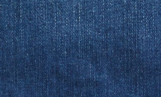 Женские L'AGENCE Janelle Slim Fit Raw Hem Denim Trucker Jacket — фото 7