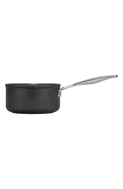 Le Creuset 1.6-quart Toughened Nonstick Pro Saucepan In Black