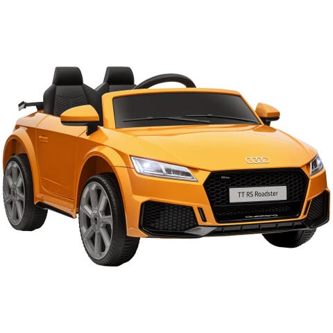 6V Ride On Car with Licensed Audi TT RS, Remote Control, Horn
