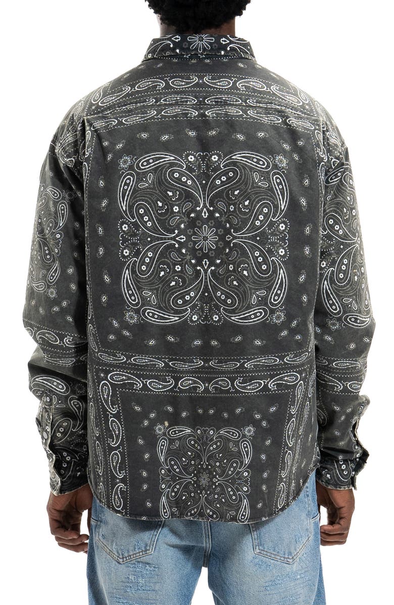 PURPLE BRAND Padded Shirt Jacket, Alternate, color, 